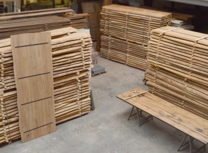 Eiken planken