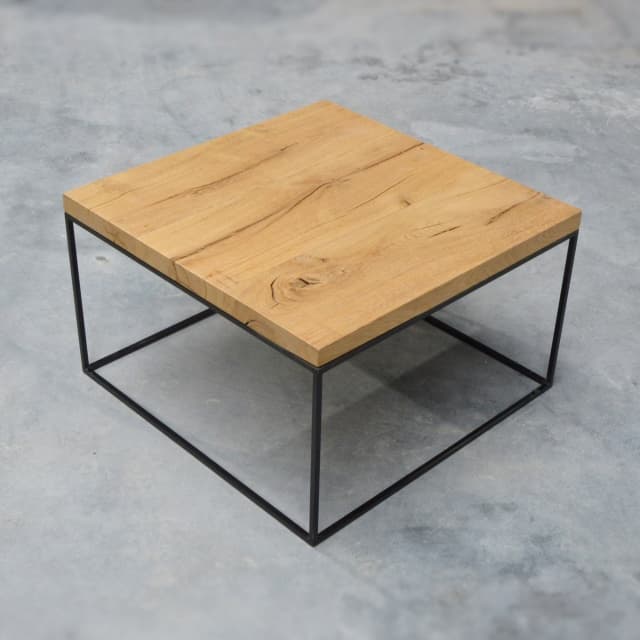 Massief Eiken Bijzettafel 2