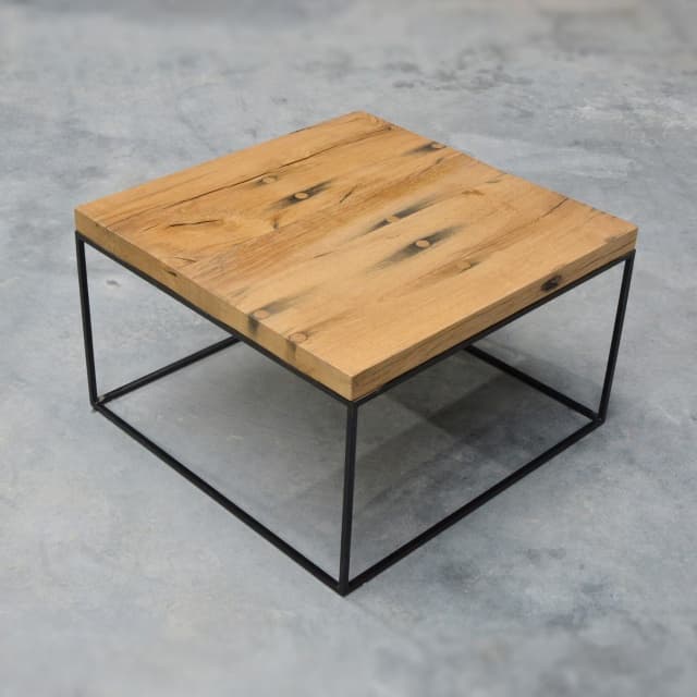 Massief Eiken Bijzettafel 5