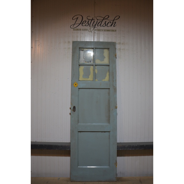 Oude Bruynzeel drievaks paneeldeur   