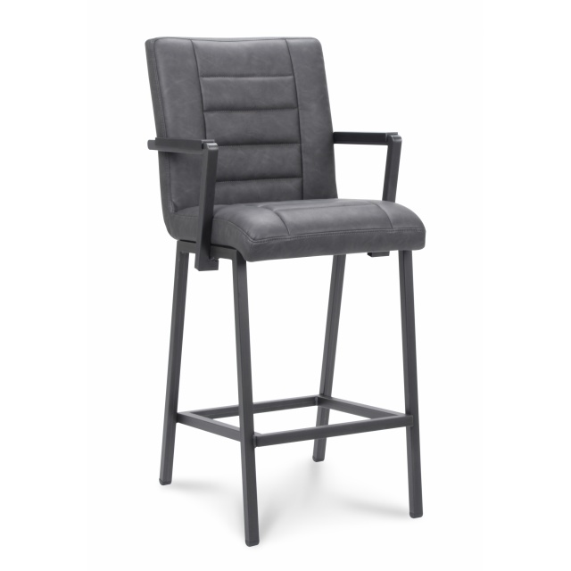 Barkruk Hamilton met armleuning Zithoogte 75 cm  