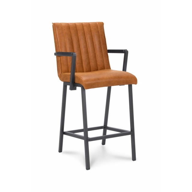 Barkruk Lewis met armleuning Zithoogte 65 cm