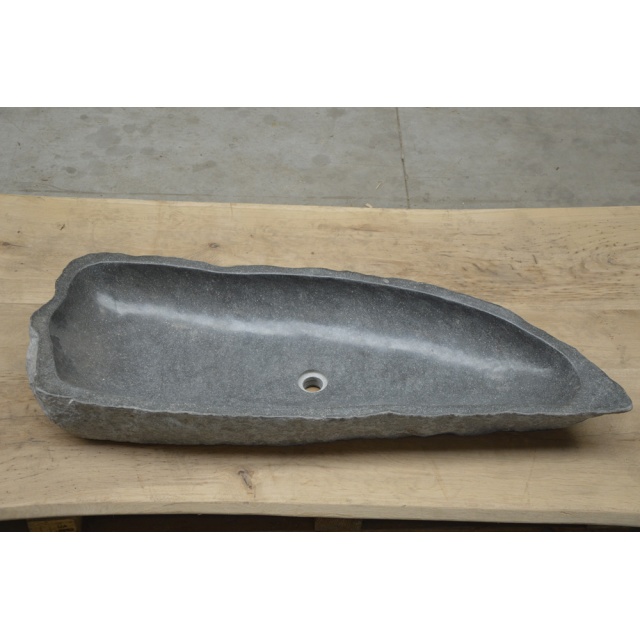 Natuurstenen wasbak uit Indonesië 