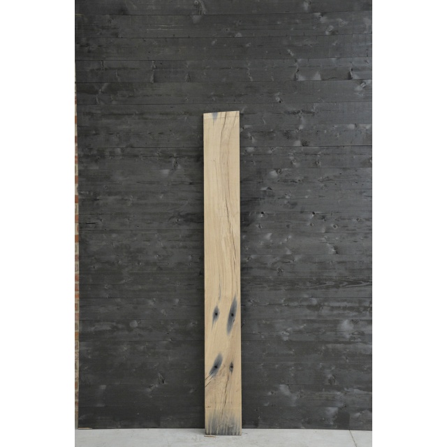 Oude eiken spoorbielsplanken 