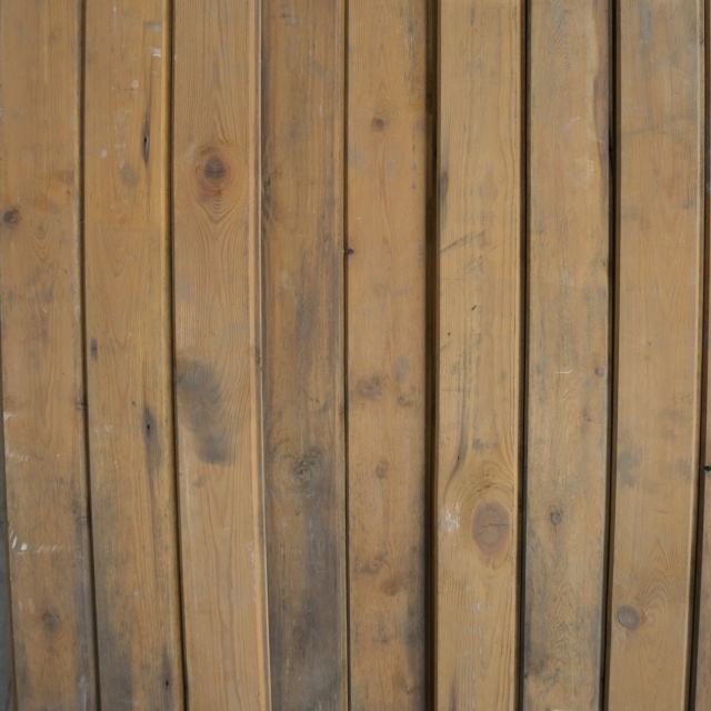 Oude grenen planken met v-groef