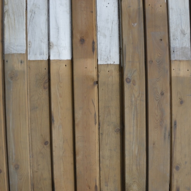  Oude geverfde planken met v-groef 