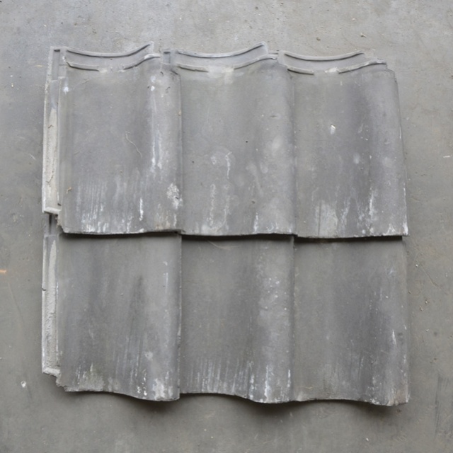 Gebruikte OVH dakpannen blauwgesmoord 