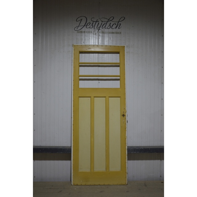 Bruynzeel zesvlaks paneeldeur met ruitjes 