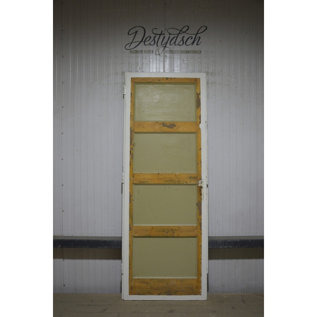 Oude Bruijnzeel viervaks opdekdeur 