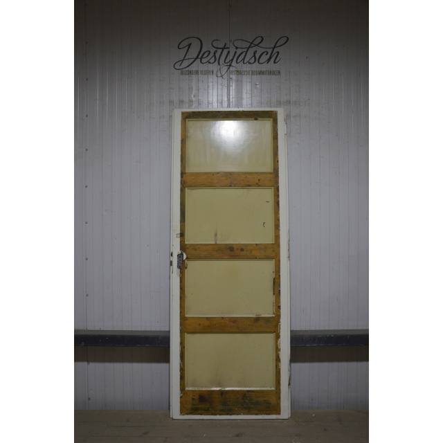 Oude Bruijnzeel viervaks opdekdeur 