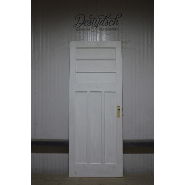 Bruynzeel zesvlaks paneeldeur met 3 ruitjes 