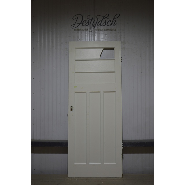 Bruynzeel zesvlaks paneeldeur met 3 ruitjes 