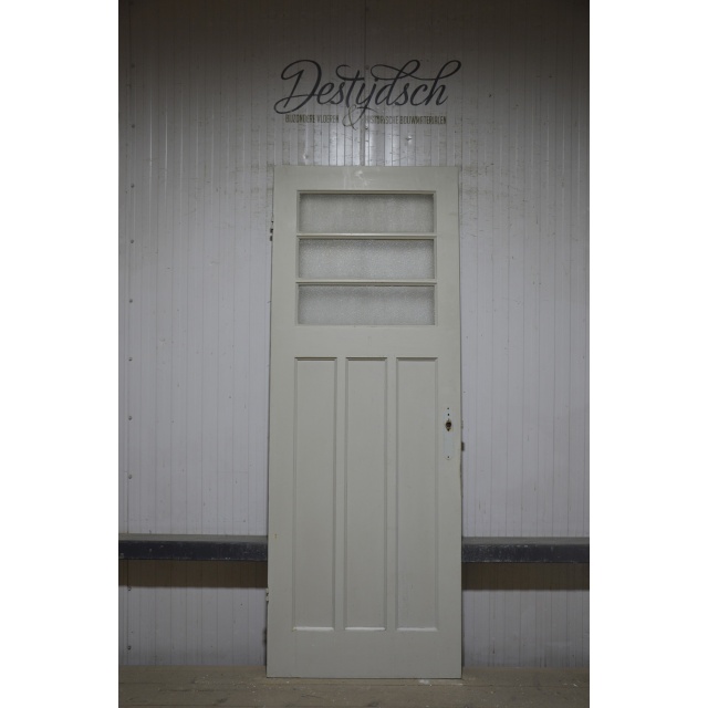 Bruynzeel zesvlaks paneeldeur met 3 ruitjes