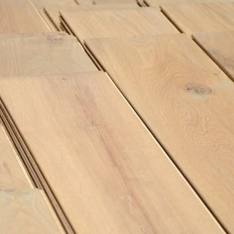 Eiken multiplankvloer